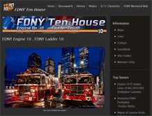 Tablet Screenshot of fdnytenhouse.com